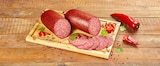 GQB Strohschweinsalami im Angebot bei REWE in Kaufbeuren GQB Strohschweinsalami Angebote von Schiller bei REWE Kaufbeuren für 1,69 €