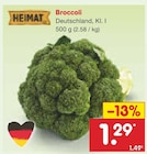 Broccoli im Angebot bei Netto Marken-Discount in Hildesheim Broccoli Angebote von HEIMAT bei Netto Marken-Discount Hildesheim für 1,29 €