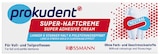 Super-Haftcreme Neutral oder Minze von prokudent im aktuellen Rossmann Prospekt