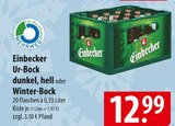 Aktuelles Einbecker  Ur-Bock dunkel, hell oder Winter-Bock Angebot bei famila Nordost in Lüneburg ab 12,99 €