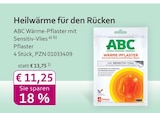 mea - meine apotheke - Wärme-Pflaster mit Sensitiv-Vlies Angebot im Prospekt Wärme-Pflaster mit Sensitiv-Vlies bei mea - meine apotheke im Prospekt "" für 11,25 €