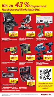 Bohrhammer Angebot im toom Baumarkt Prospekt, gültig von 18.07.2026 bis 24.07.2026 Bohrhammer Angebot im aktuellen toom Baumarkt Prospekt auf Seite 3