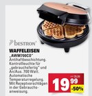 Waffeleisen AWM700CO im Angebot bei Marktkauf in Heilbronn Waffeleisen AWM700CO Angebote von Bestron bei Marktkauf Heilbronn für 19,99 €