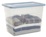 Box à roulettes 80 l en promo à 10,95 € chez Gifi Box à roulettes 80 l dans le catalogue Gifi