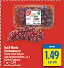 Aktuelles Tafeltrauben rot Angebot bei diska in Dresden ab 1,49 €