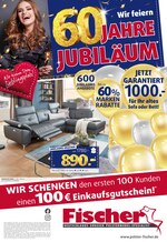 Polstermöbel Fischer Prospekt für Winnenden mit 8 Seiten Polstermöbel Fischer Prospekt für Winnenden: "Wir feiern 60 JAHRE JUBILÄUM", 8 Seiten, 09.06.2021 - 24.06.2021