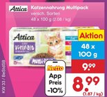 Katzennahrung Multipack Angebote von Attica bei Netto Marken-Discount Buchholz für 8,99 €