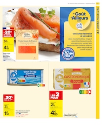 Prix et réduction Beurre dans le prospectus Carrefour Market en cours Offre Beurre dans le catalogue Carrefour Market du moment à la page 9