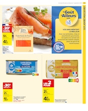 Promos Beurre Gastronomique dans le catalogue "les Jours Meilleurs avec Les Produits Carrefour" de Carrefour Market à la page 9