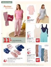 Promos Pyjama Femme dans le catalogue "LE GRAND MÉNAGE DE RENTRÉE" de Auchan Hypermarché Pyjama Femme en promo dans le catalogue Auchan Hypermarché à la page 62
