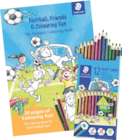 Noris colour Set limited edition, „Football, Friends and Colouring Fun“ von  im aktuellen V-Markt Prospekt für 2,49 €