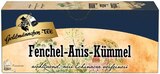 Tee 9-Kräuter oder Tee Fenchel-Anis-Kümmel Angebote von Goldmännchen bei REWE Dessau-Roßlau für 0,99 €