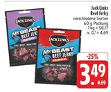 Beef Jerky Original im Angebot bei E center in Schweinfurt Beef Jerky Original Angebote von Jack Links bei E center Schweinfurt für 3,49 €