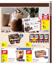 Prix et réduction Tiramisu dans le prospectus Carrefour Market en cours Offre Tiramisu dans le catalogue Carrefour Market du moment à la page 17