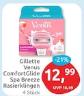 ComfortGlide Spa Breeze Rasierklingen im Angebot bei budni in Norderstedt ComfortGlide Spa Breeze Rasierklingen Angebote von Gillette Venus bei budni Norderstedt für 12,99 €
