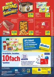 Franziskaner im diska Prospekt in Hof Aktueller diska Prospekt mit Franziskaner, "alles an deinem ort.", Seite 16