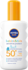 NIVEA SUN KIDS SENSITIVE PROTE CT PLAY SPF50+ SPRAY 200 ML à Auchan Supermarché dans Saint-Selve NIVEA SUN KIDS SENSITIVE PROTE CT PLAY SPF50+ SPRAY 200 ML à Auchan Supermarché dans Saint-Selve