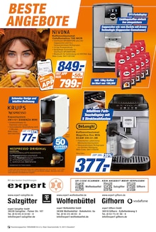 Kaffee im aktuellen expert Prospekt (Wolfenbüttel) Kaffee im expert Prospekt "Top Angebote" mit 16 Seiten (Wolfenbüttel)