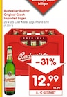 Original Czech Imported Lager von Budweiser Budvar im aktuellen Netto Marken-Discount Prospekt