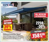 Halbkassettenmarkise "Rimini" Angebote von ESPRIMA HOME bei Schaub Vertriebs GmbH Villingen-Schwenningen für 1.581,30 €