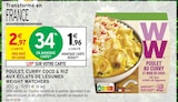Poulet, Curry Coco & Riz aux Éclats de Légumes - WEIGHT WATCHERS dans le catalogue Intermarché Super