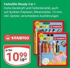 Farbstifte Woody 3 in 1 im Angebot bei GLOBUS in Krefeld Farbstifte Woody 3 in 1 Angebote von Stabilo bei GLOBUS Krefeld für 10,99 €