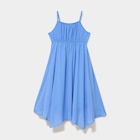 Robe longue fluide à bretelles bleu electrique fille à La Halle dans Panzoult