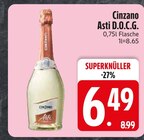 Asti D.O.C.G. von Cinzano im aktuellen EDEKA Prospekt für 6,49 €