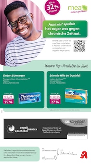 Aktueller mea - meine apotheke Prospekt (Giengen (Brenz), 4 Seiten zum blättern mea - meine apotheke Prospekt Unsere Juni-Angebote mit 4 Seiten