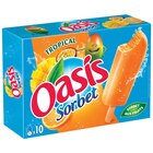 Bâtonnets glacés Sorbet - OASIS - Carrefour Market à Saint-Étienne Bâtonnets glacés Sorbet - OASIS en promo chez Carrefour Market Saint-Étienne à 2,99 €
