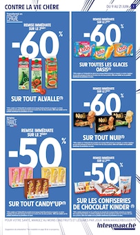 Promotion Bâtonnets Glacés dans le prospectus Intermarché Super, valable du 09/06/2026 au 21/06/2026 Promo Bâtonnets Glacés dans le catalogue Intermarché Super du moment à la page 7