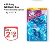 WC-Spüler Duo Angebote von Cillit Bang bei GLOBUS Hürth für 2,19 €