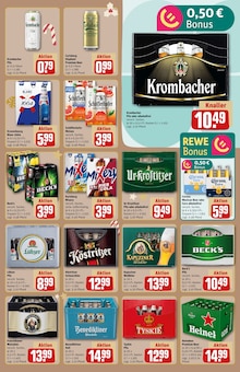 Krombacher im aktuellen REWE Prospekt (Suhl) Krombacher im REWE Prospekt "Dein Markt" mit 30 Seiten (Suhl)
