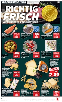 Lachs im Kaufland Prospekt "Hier bin ich richtig" mit 62 Seiten (Cottbus)