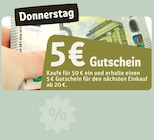 REWE - 5 € Gutschein Angebot im Prospekt 5 € Gutschein bei REWE im Prospekt "" für