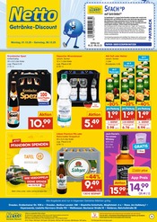 Aktueller Netto Marken-Discount Prospekt mit Jack Daniels, "DER ORT, AN DEM DU IMMER AUSGEZEICHNETE PREISE FINDEST.", Seite 1