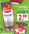 Wiener, Frankfurter Art oder Geflügel-Würstchen Angebote von Meica bei Marktkauf Mülheim für 2,99 €