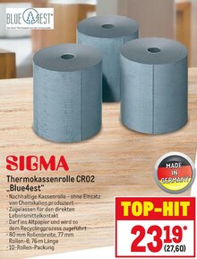 Metro Lübbenau - Thermokassenrolle CR02 „Blue4est“ Thermokassenrolle CR02 „Blue4est“ Angebot bei Metro Lübbenau im Prospekt Gastro-Journal