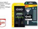 Aktuelles Hydro 3 Rasierapparat + 9 Klingen Angebot bei GLOBUS in Duisburg ab 9,99 €