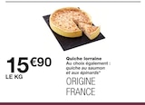 Quiche lorraine à 15,90 € dans le catalogue Monoprix