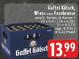 Wiess Angebote von Gaffel Kölsch bei E center Brühl für 13,99 €