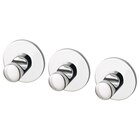 Haken, selbstklebend verchromt von SKOGHALL für 4,99 € bei IKEA im Angebot Haken, selbstklebend verchromt von SKOGHALL im aktuellen IKEA Prospekt