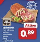 Aktuelles Spießbraten Angebot bei combi in Hannover ab 0,89 €