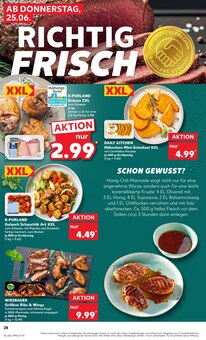 Hähnchen im Kaufland Prospekt "Hier bin ich richtig" mit 58 Seiten (Gelsenkirchen)