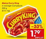 Curry King Angebote von Meica bei Netto Marken-Discount Augsburg für 1,79 €