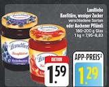 Konfitüre Heidelbeeren Angebote von Landliebe bei EDEKA Gera für 1,29 €