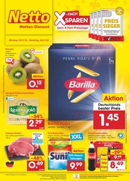 Netto Marken-Discount Prospekt "Aktuelle Angebote" für Kempten, 50 Seiten, 23.01.2023 - 28.01.2023 Netto Marken-Discount Prospekt "Aktuelle Angebote" für Kempten, 50 Seiten, 23.01.2023 - 28.01.2023