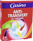 Lingettes anti-transfert de couleurs - CASINO dans le catalogue Géant Casino
