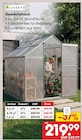 Gewächshaus 3,6 m² Angebote von Juskys bei Netto Marken-Discount Braunschweig für 219,99 €
