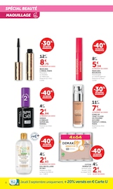 Promos Maquillage dans le catalogue "SUPER U" de Super U Maquillage en promo dans le catalogue Super U à la page 6